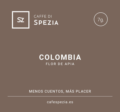 Caja de monodosis ESE Colombia Flor de Apia de Caffè di Spezia, 25 unidades