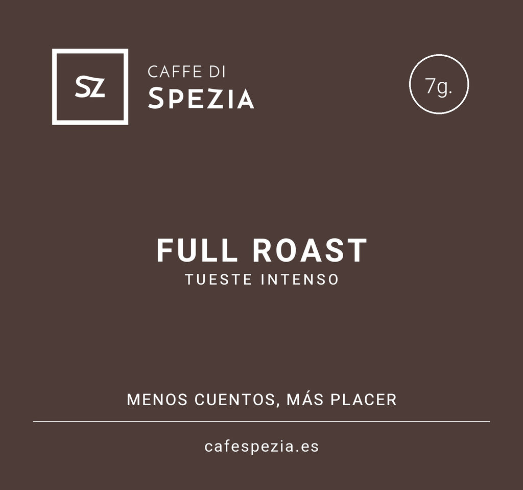 Caja de monodosis ESE Full Roast de Caffè di Spezia, 25 unidades