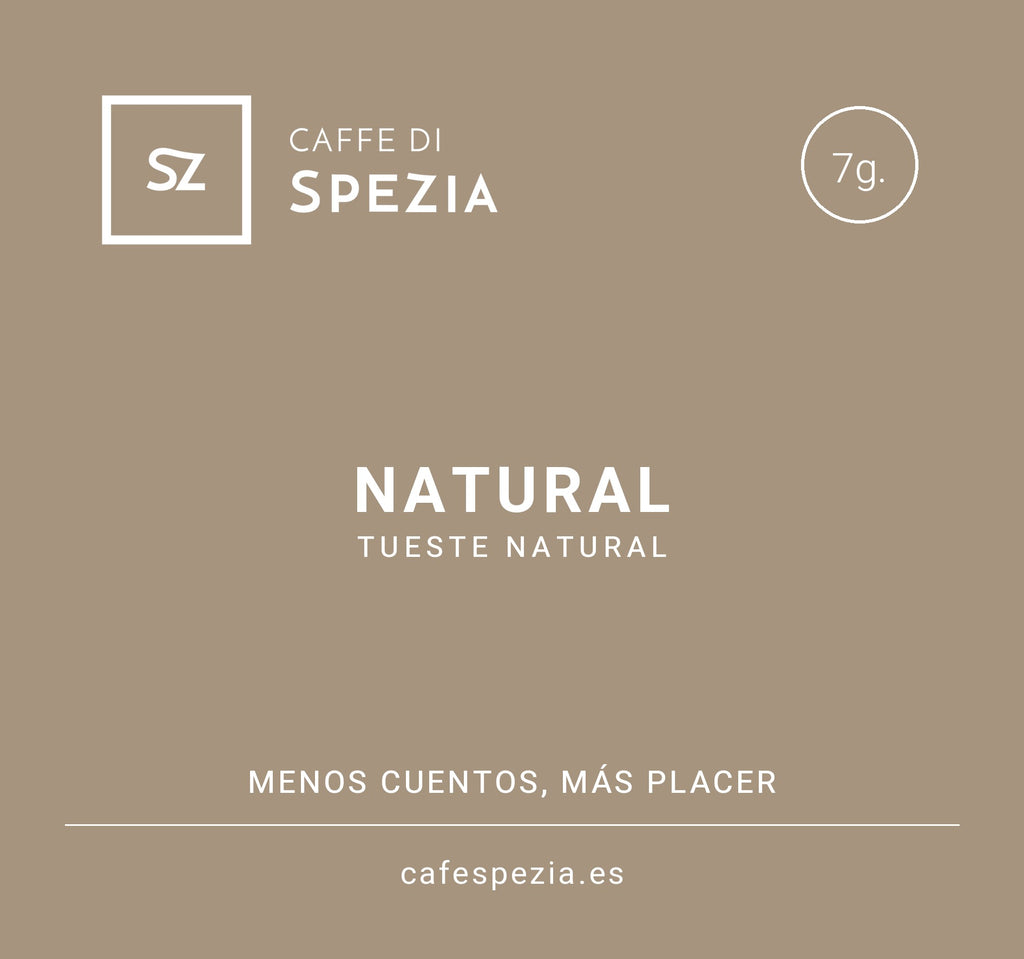 Caja de monodosis ESE Natural de Caffè di Spezia, 25 unidades