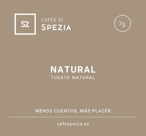Caja de monodosis ESE Natural de Caffè di Spezia, 25 unidades