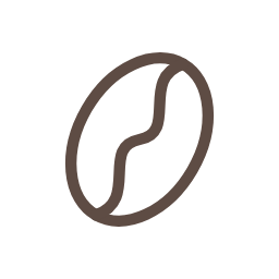 Icono grano de café